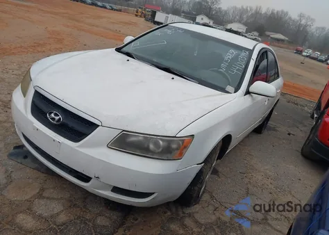 2008 Hyundai Sonata Gls from USA, damaged, VIN 5NPET46C98H356838